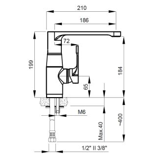 Смеситель для кухни AZARIO VIANO AZ-15834431
